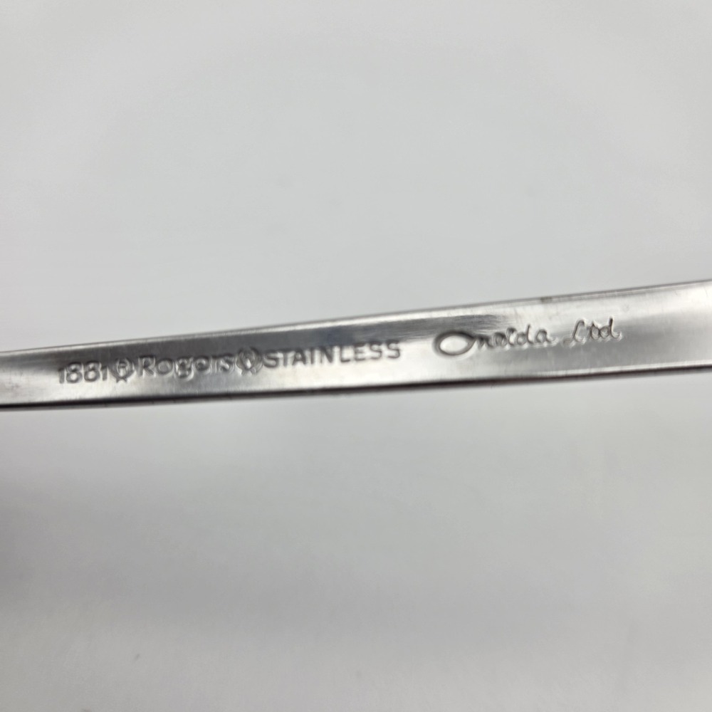 Set Of 3 Oneida/Rogers Danish Court Stainless Steel Iced Tea Spoons 7.5 inch - Picture 6 of 7